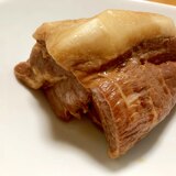 林檎と煮込んでウマウマ煮豚( *´艸｀)